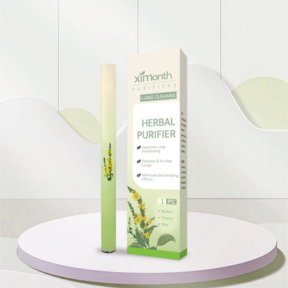 Herbal Diffuser Pen - Pure Breath Botanicals, Upgraded Aromatherapy Pen With Mullein, Thyme & Mint Extracts, Natural Breathing Purifier, Sleep Support, Stress Relief, Pocket-Sized Portable Diffuser