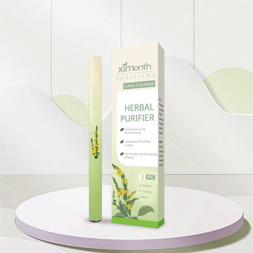 Herbal Diffuser Pen - Pure Breath Botanicals, Upgraded Aromatherapy Pen With Mullein, Thyme & Mint Extracts, Natural Breathing Purifier, Sleep Support, Stress Relief, Pocket-Sized Portable Diffuser