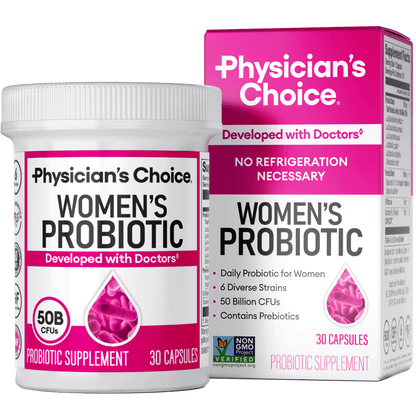 Physicians Choice Women's Probiotic 50 Billion CFU Capsules, 30 Count