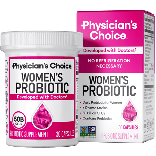 Physicians Choice Women's Probiotic 50 Billion CFU Capsules, 30 Count