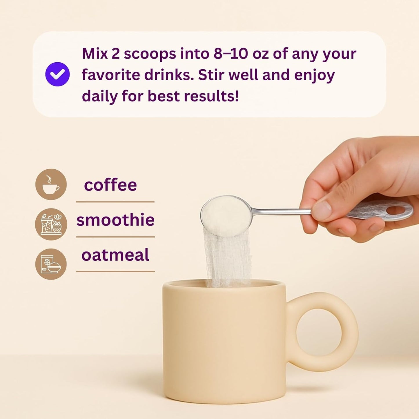 Micro Ingredients Multi Collagen Protein Powder, 1lb | Type I,II,III,V,X with Biotin, Hyaluronic Acid, Vitamin C - Unflavored Collagen Peptides