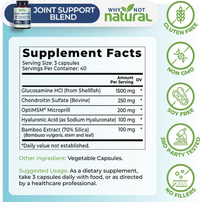 Glucosamine Chondroitin MSM, Joint Support