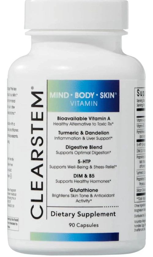 Clearstem (age+acne) MIND-BODY-SKIN Vitamin 90 Capsules