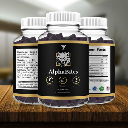 Alpha Bites Gummies AlphaBites Max Performance Gummy (1 Month Supply)
