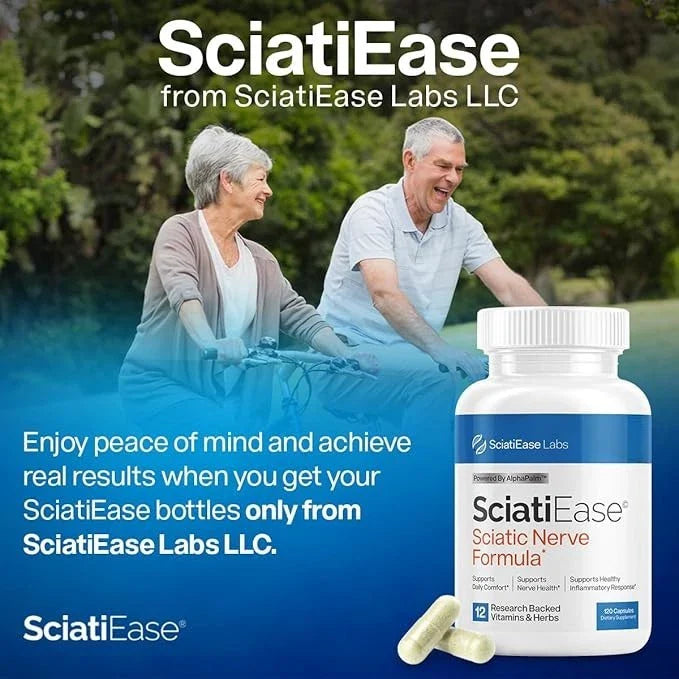 SciatiEase Labs Sciati Ease Sciatic Nerve Formula 120 Capsules