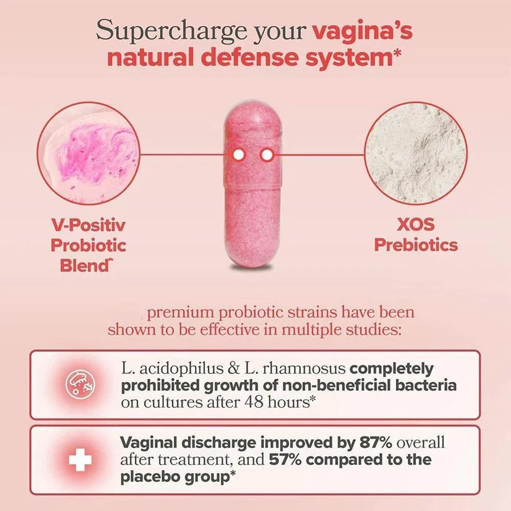 URO Vaginal Probiotics for Women – Supports pH Balance with Prebiotics & Lactoba