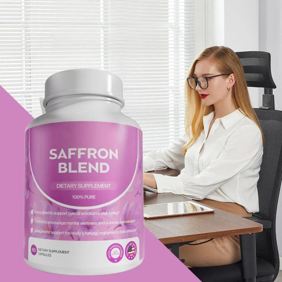 Rosabella Saffron Blend Supplement – Saffron, Supports Mood, Focus & Clarity