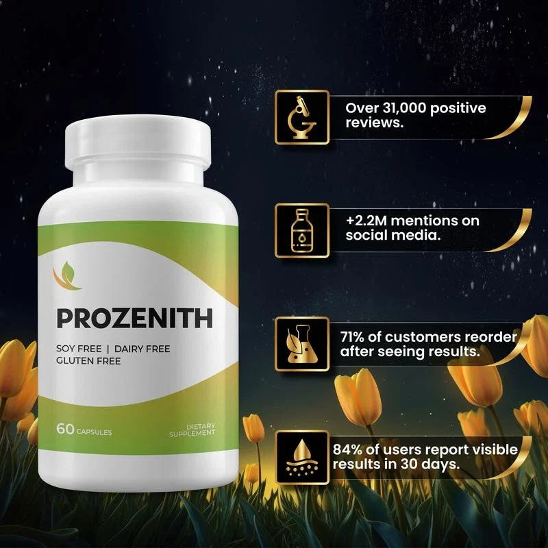 Prozenith - 2 Caps/Day Advanced BHB Formula - Natural Healthcare Supplement