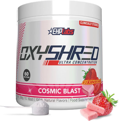 Oxyshred Pre Workout Powder - Preworkout Powder with L Glutamine & Acetyl L Carn