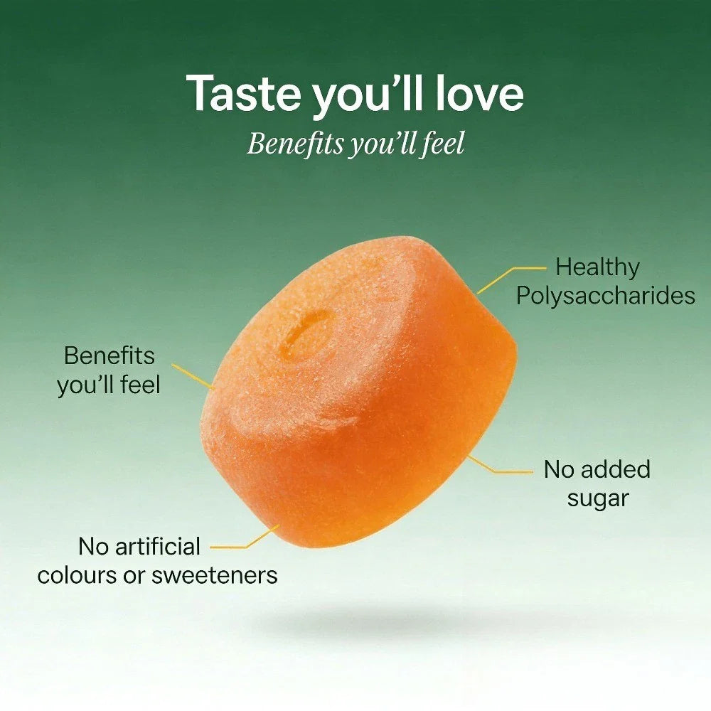 ROOT LABS Shilajit Gummies: KSM-66 Ashwagandha, Sugar-Free & Vegan