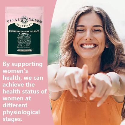 Premium Women's Balance 60 Gummies to Promote Women's Health-Shop