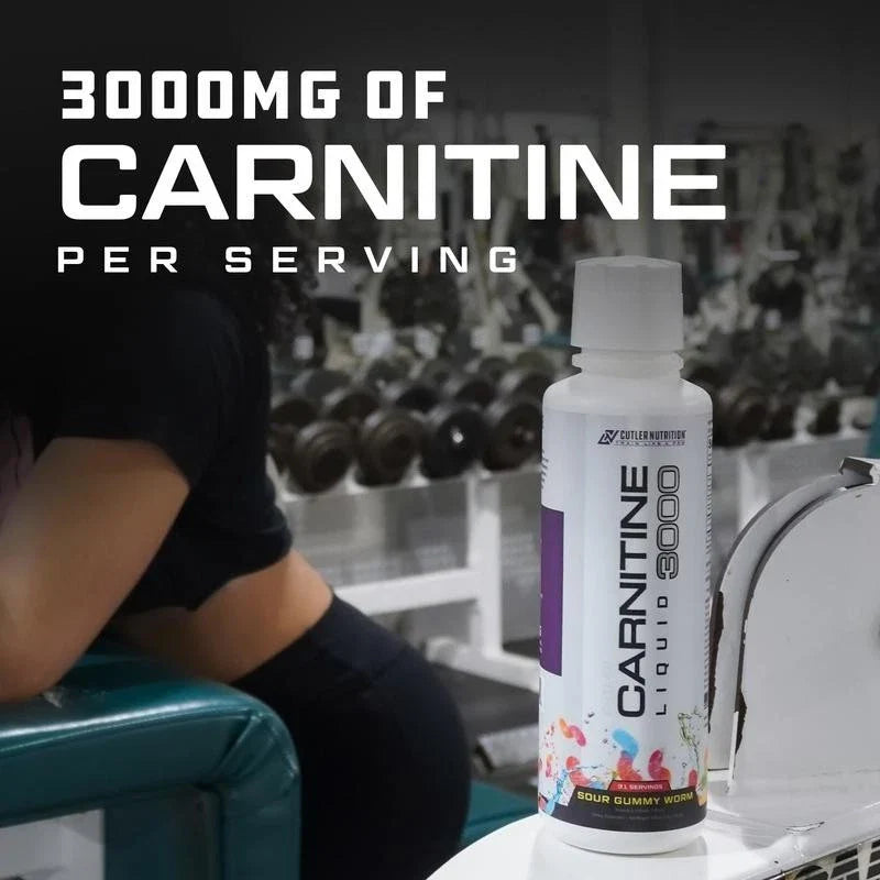Cutler Nutrition Liquid Carnitine 3000 for Energy andRecovery Support Dietary